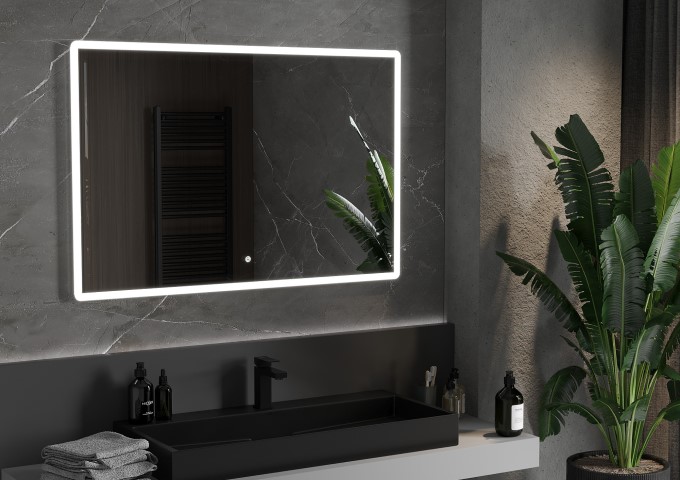Καθρέπτες μπάνιου με LED 100x60cm